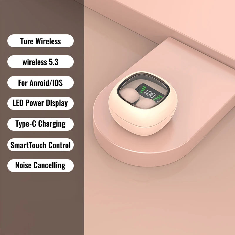 SK TWS Mini Bluetooth Wireless Earphones In-Ear Music Headphones HIFI Stereo Sports Waterproof Earbuds Headset With Mic