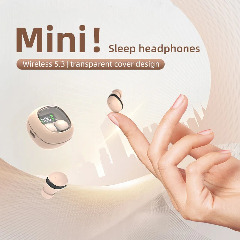 SK TWS Mini Bluetooth Wireless Earphones In-Ear Music Headphones HIFI Stereo Sports Waterproof Earbuds Headset With Mic