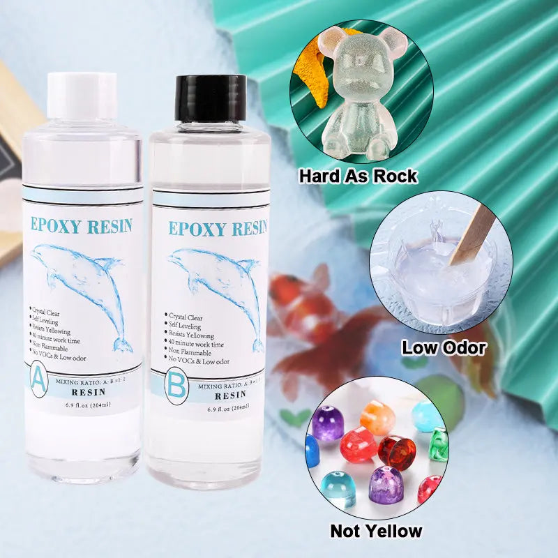 Epoxy Resin Pigment Kit Liquid Colorant Dye Powder for Art Crafts Jewelry Making and DIY Projects