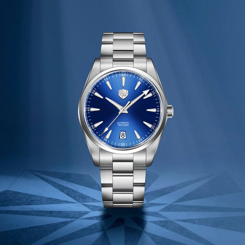 Pagani Design Men's NH35 Automatic Mechanical Watch Stainless Steel 39mm Case Sapphire Crystal Water Resistant