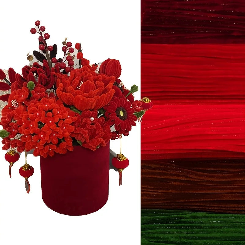 12 Inch Pipe Cleaners Chenille Stems 500 and 600 Piece Sets Bulk Craft Supplies for DIY Art Projects