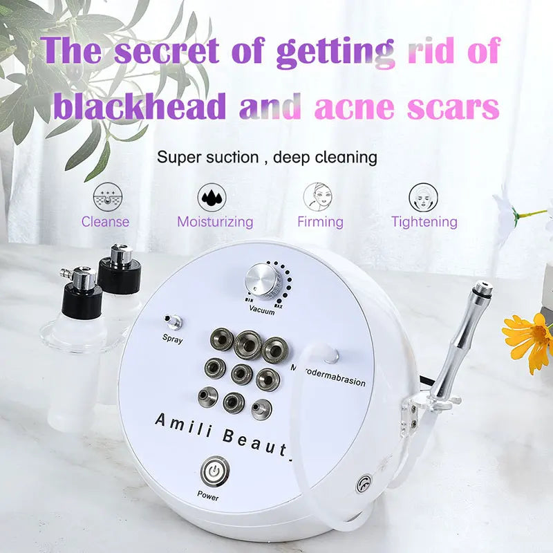Professional Diamond Microdermabrasion Machine Power for Home Use Facial Skin Care Equipment Dermabrasion