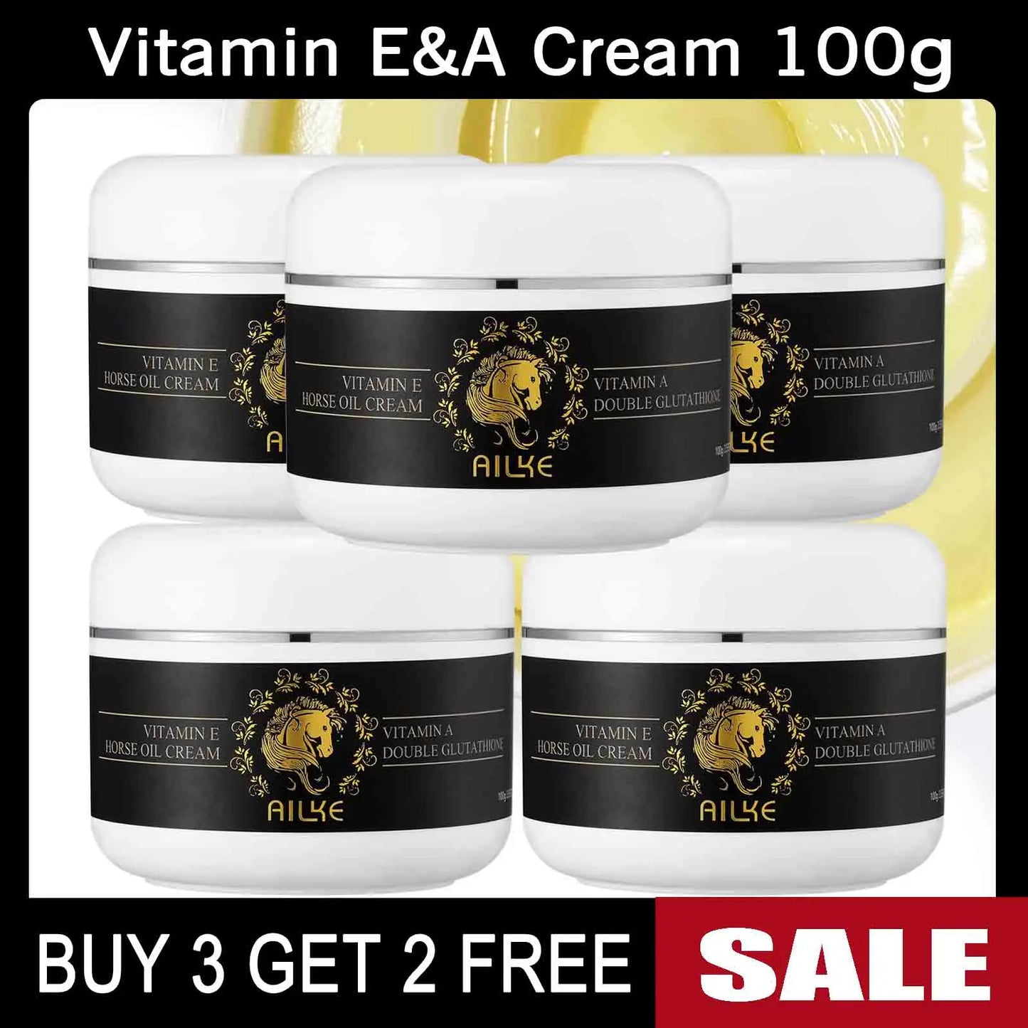 AILKE Collagen 5 In 1 Skin Care Kit For Face And Body Restore Elasticity Brighten And Even Skin Tone