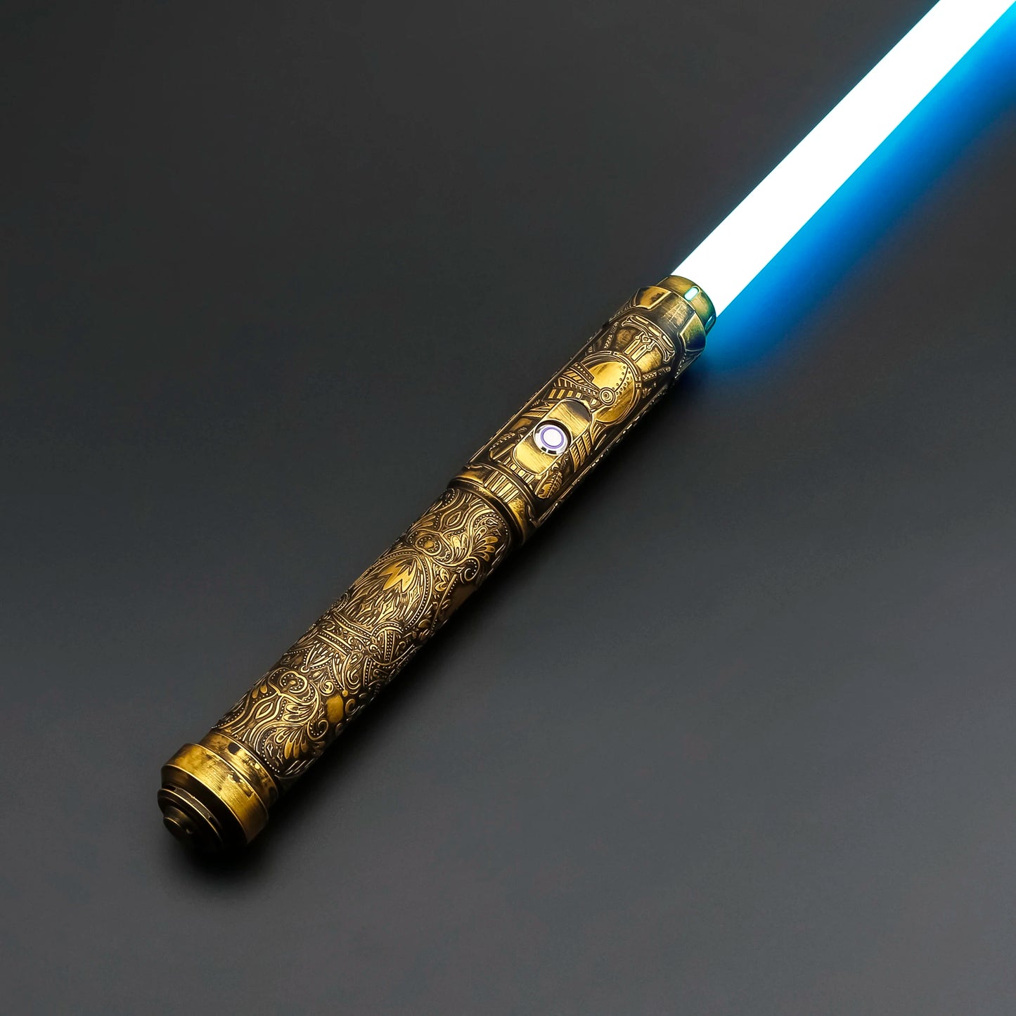 TXQSABER Heavy Dueling Jedi Lightsaber SNV4 PRO With Blaster Smooth Swing Metal Hilt For Adult Cosplay