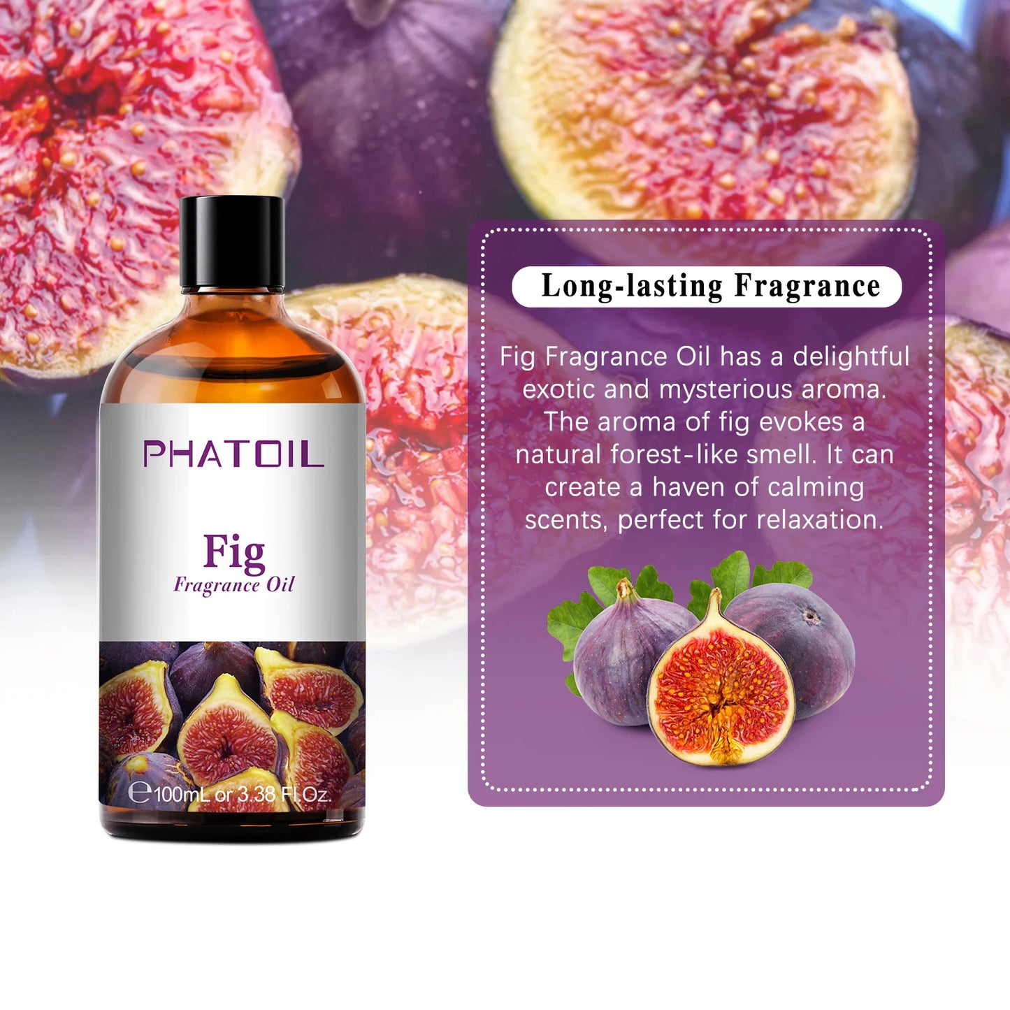 PHATOIL 100ML Fruit Fragrance Oil for Aroma Diffuser Candles Soap Making Coconut Vanilla Green Apple Cranberry Cucumber Melon