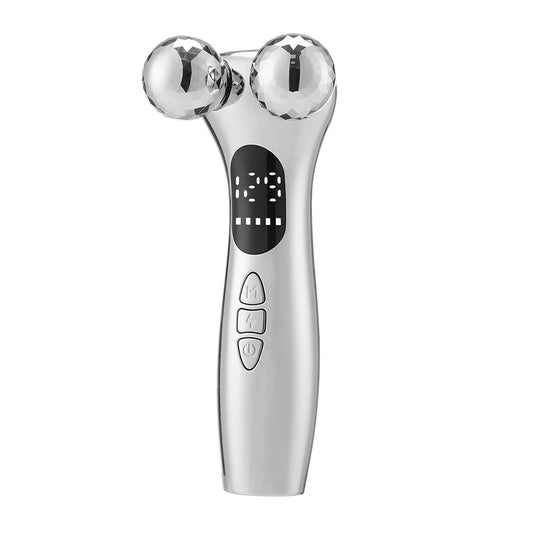 Electric Facial Slimming Roller EMS Microcurrent Beauty Instrument For Face Lift And Skin Tightening CE Certified