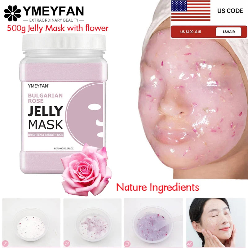 Jelly Face Mask Powder for Facials Esthetician Supplies Professional Beauty Skin Care Wholesale Bulk Mask