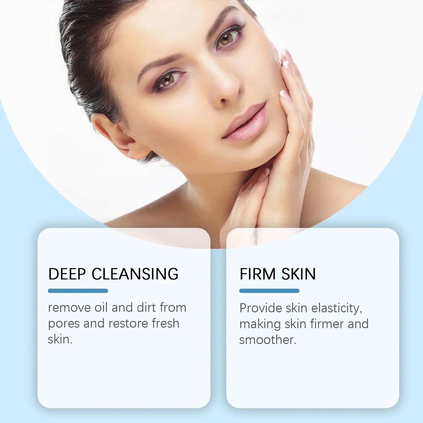 East Moon Bamboo Charcoal Mud Mask For All Skin Types Gentle Exfoliating Blackhead Care Hydrating Revitalizing Facial