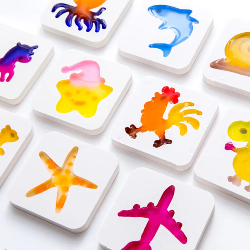 DIY Magic Water Elf Toy Kit For Kids 12 And Up Handmade Craft Painting Gel Ocean Mold Montessori Education Gift