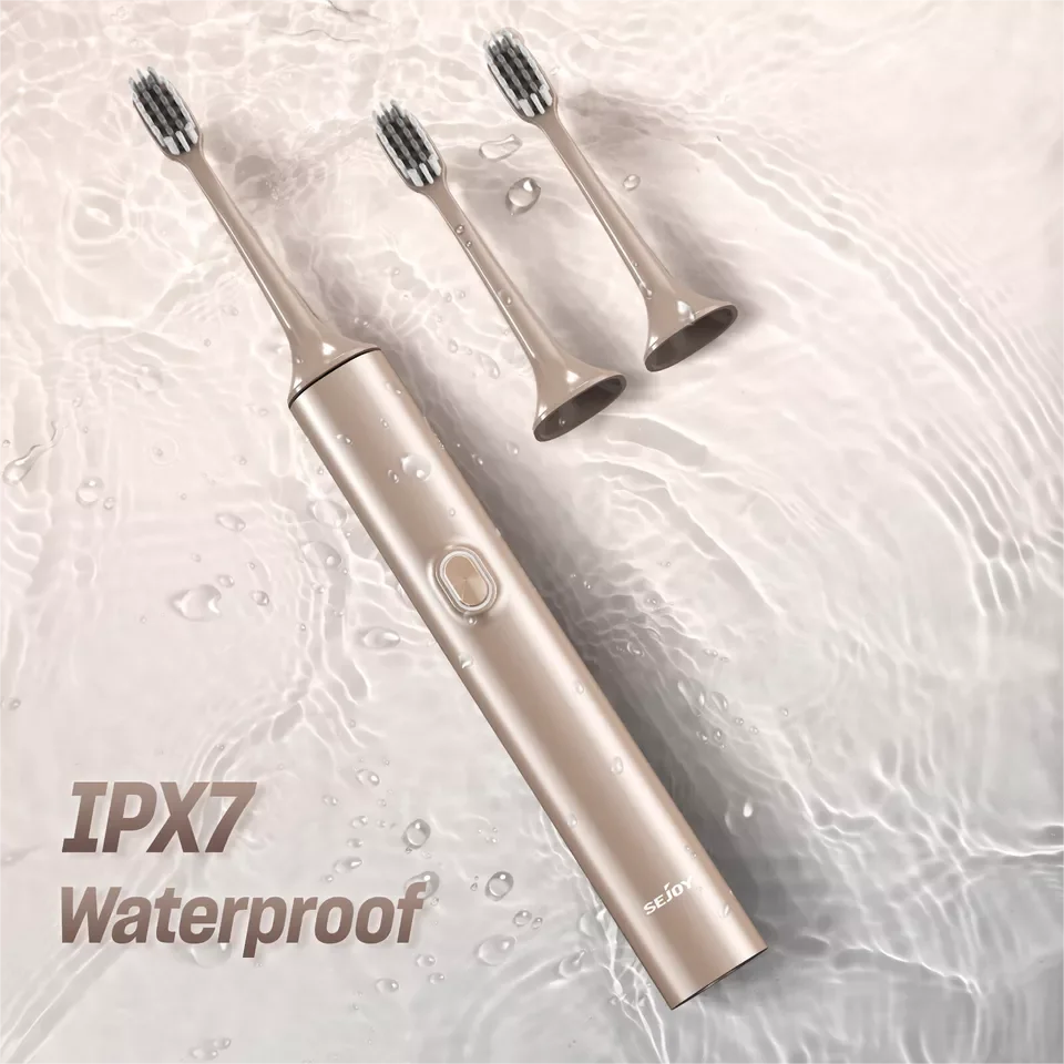 SEJOY Electric Toothbrush with 8 Brush Heads for Adults Rechargeable Toothbrush