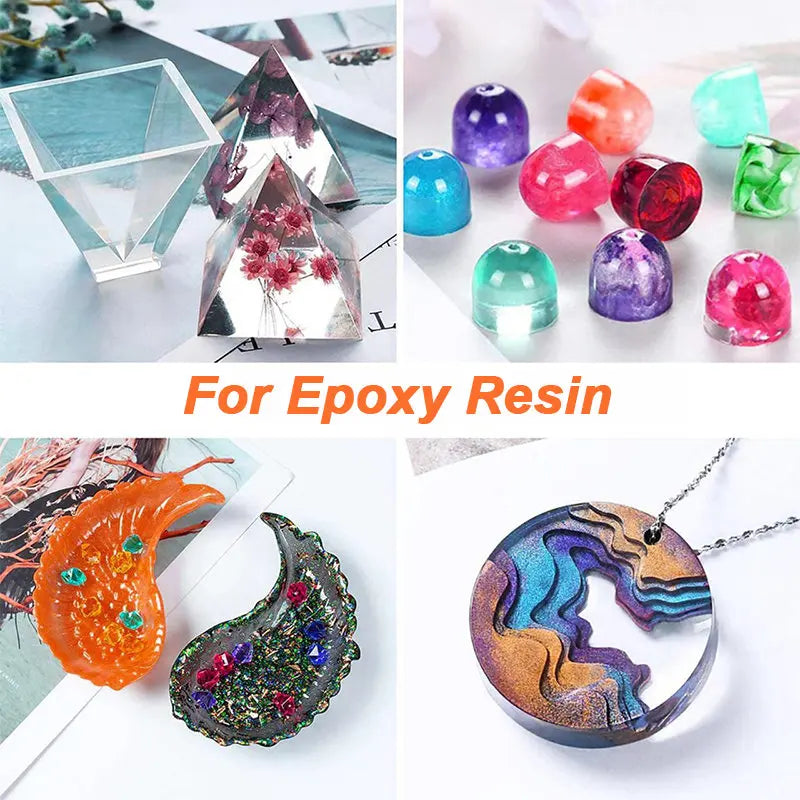 Epoxy Resin Pigment Kit Liquid Colorant Dye Powder for Art Crafts Jewelry Making and DIY Projects