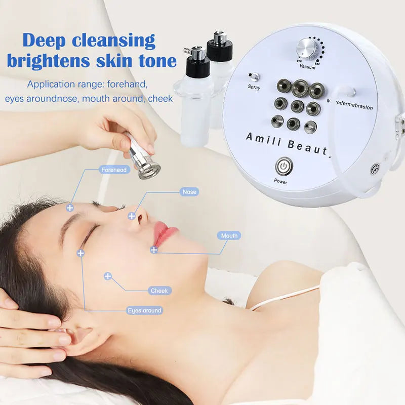 Professional Diamond Microdermabrasion Machine Power for Home Use Facial Skin Care Equipment Dermabrasion