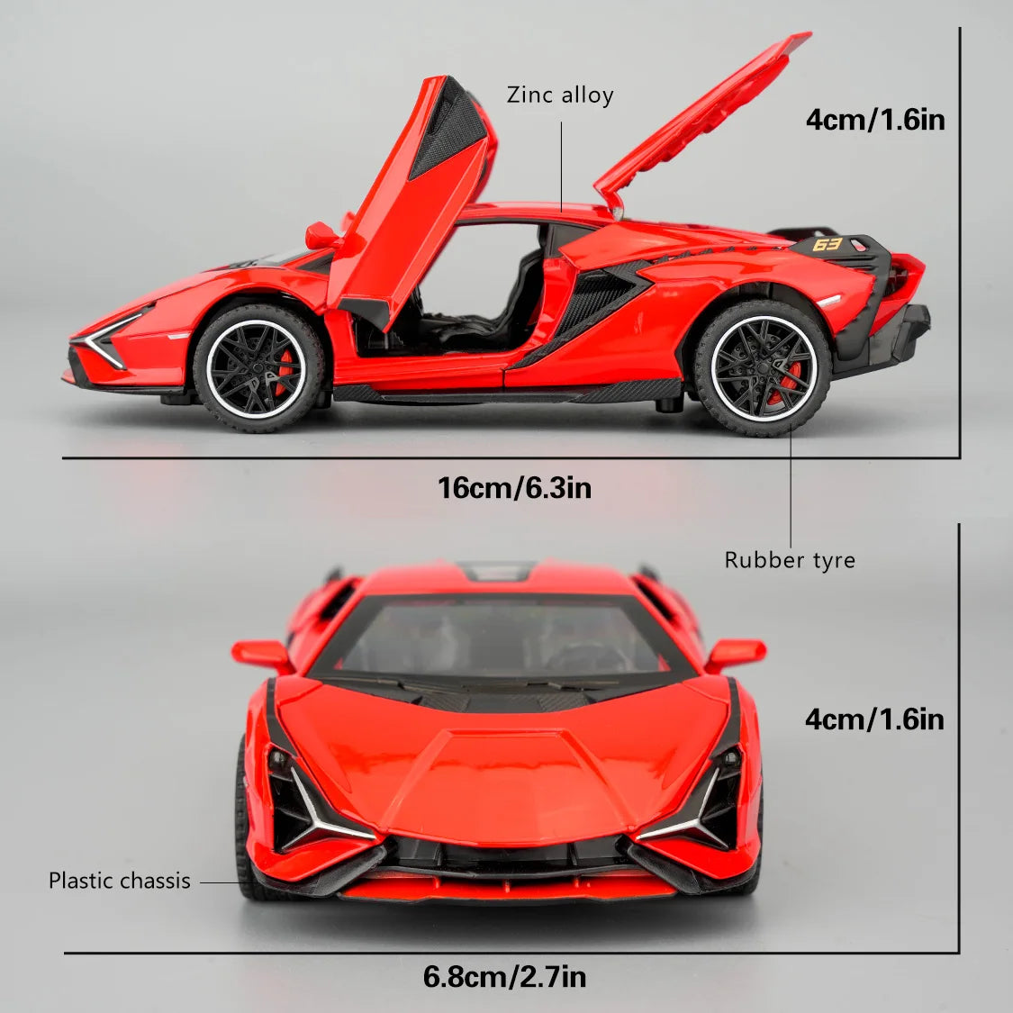 Simulation 1:32 Lambo Alloy Super Car Model Sound Light Collective Miniature Voiture Children Boy Diecast Toy Vehicle