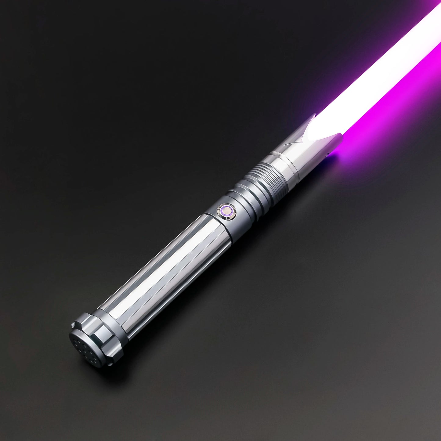 TXQSABER Heavy Dueling Jedi Lightsaber SNV4 PRO With Blaster Smooth Swing Metal Hilt For Adult Cosplay