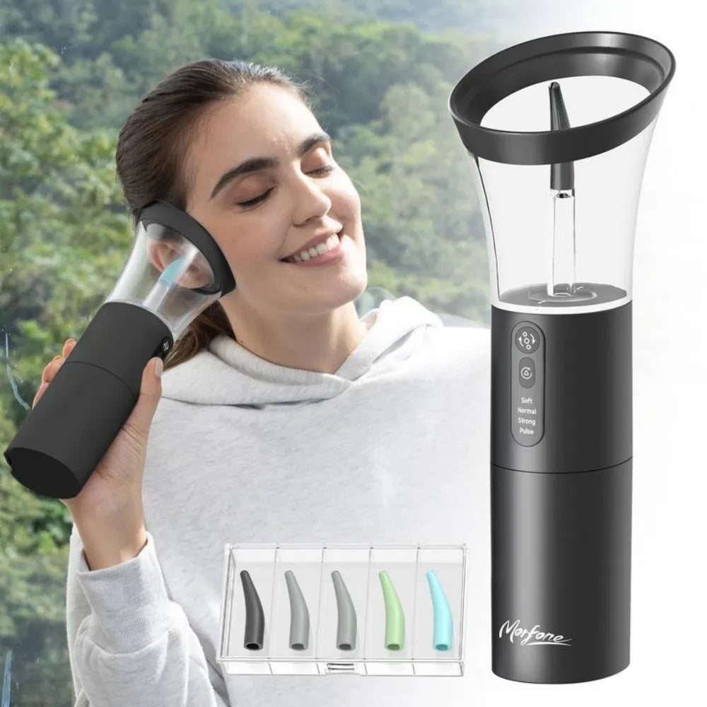 Portable Electric Ear Wax Removal Device With Four Modes Safe Ear Irrigation Tool For Home Use