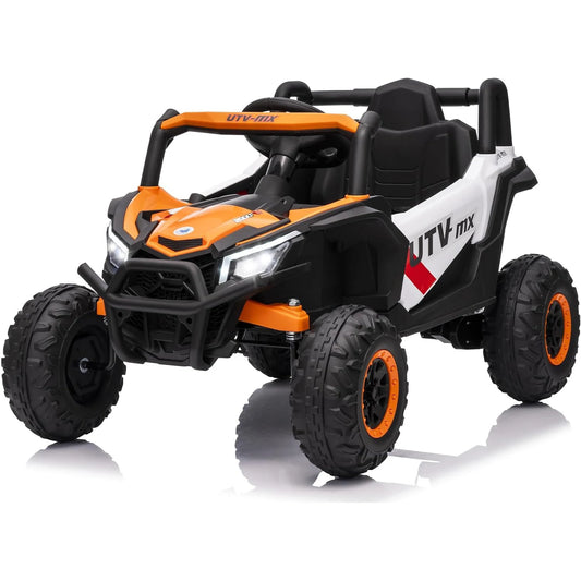 12V Kids Ride On Car UTV With Remote Control Switchable 4WD And 2WD Four Wheel Drive Electric Vehicle For Ages 3 To 8